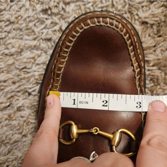 Gucci Brown Horsebit Loafers 0424B size 8 - Picture 16 of 16